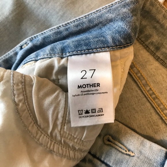 Mother The Looker Ankle Frey Jeans The Angel with no Wings. Limited edition 🔥 - Picture 8 of 9